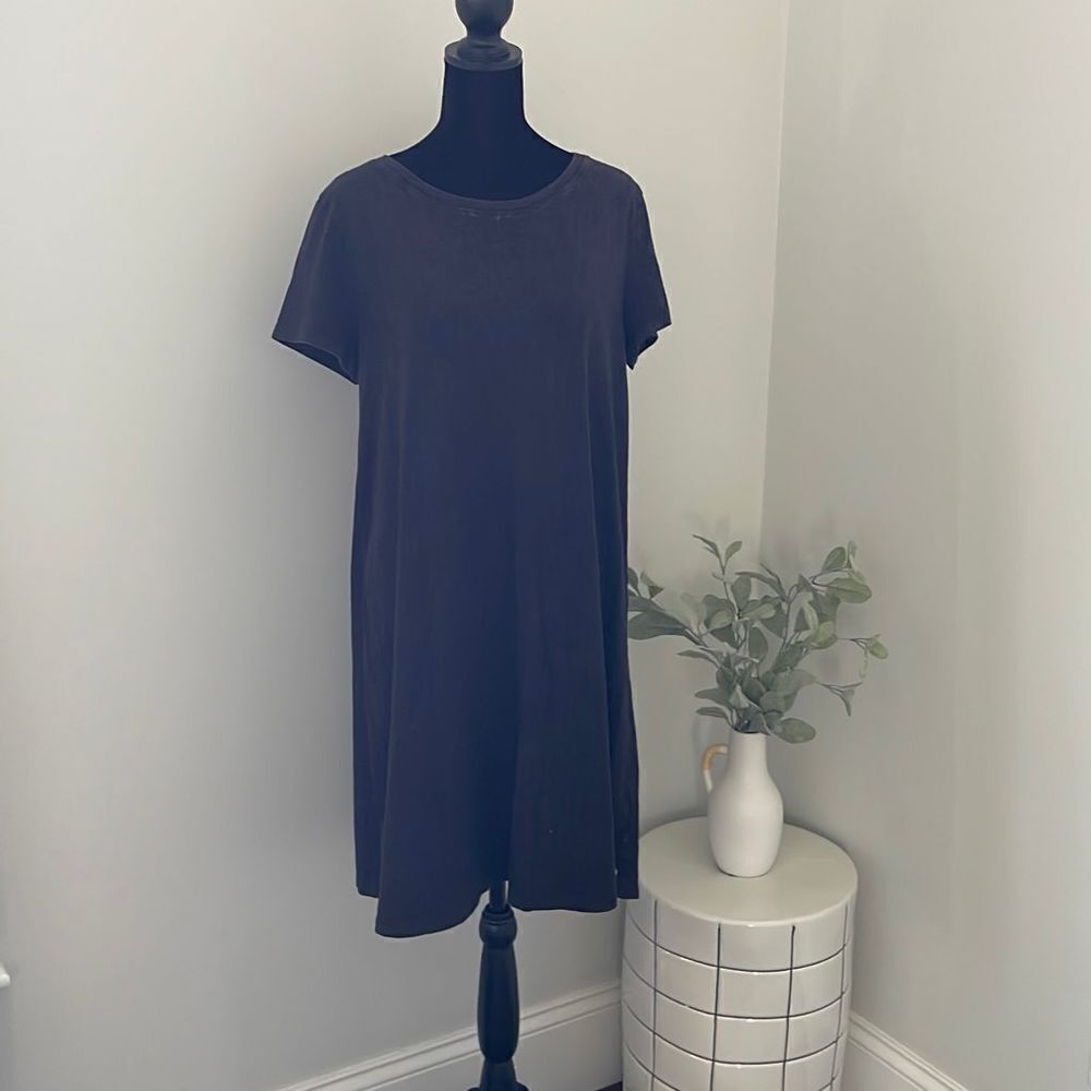 Time and Tru Black Jersey Knit‎ Dress. Size Medium
